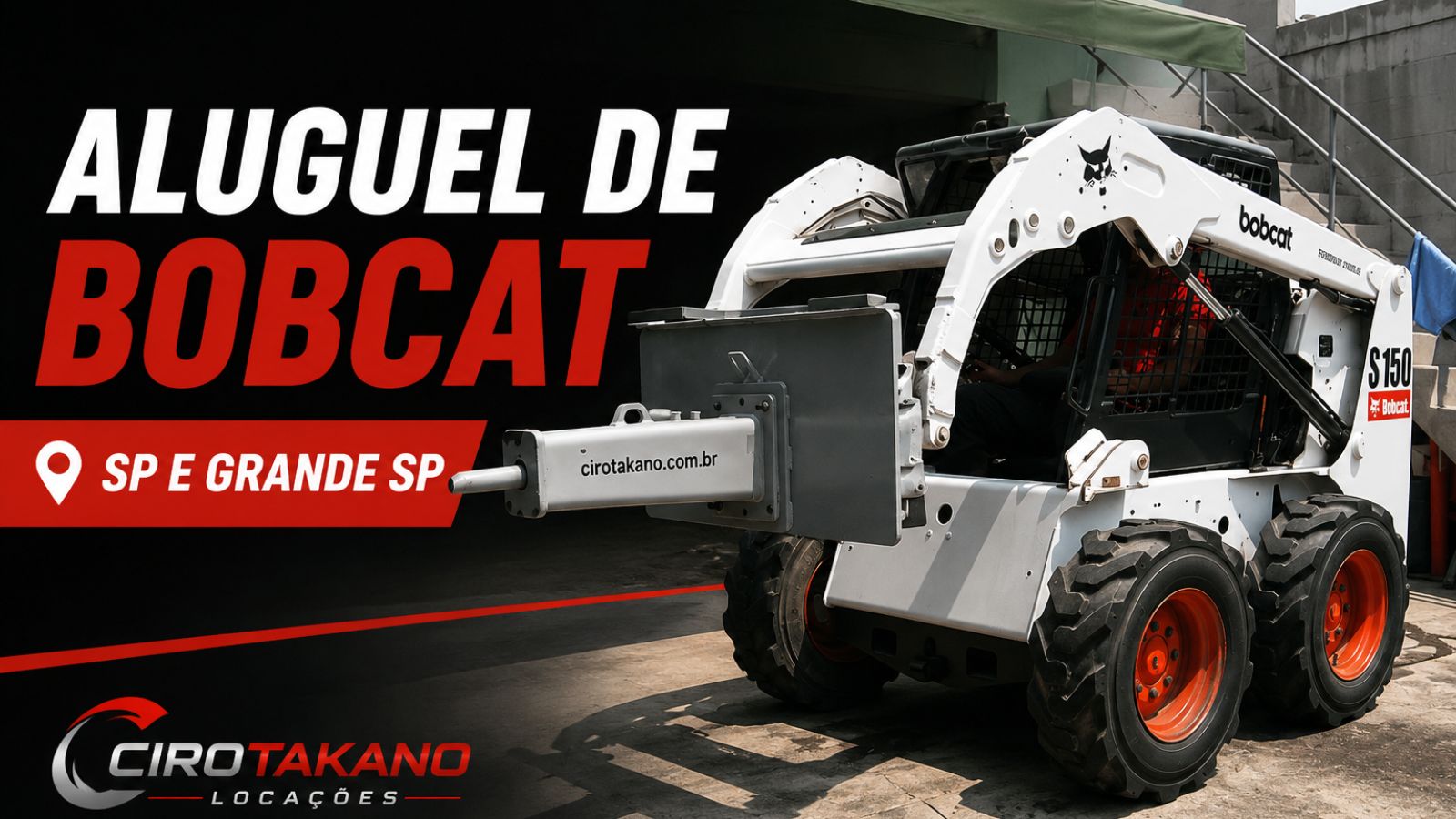 Aluguel de Bobcat SP | Locação para Construção Civil