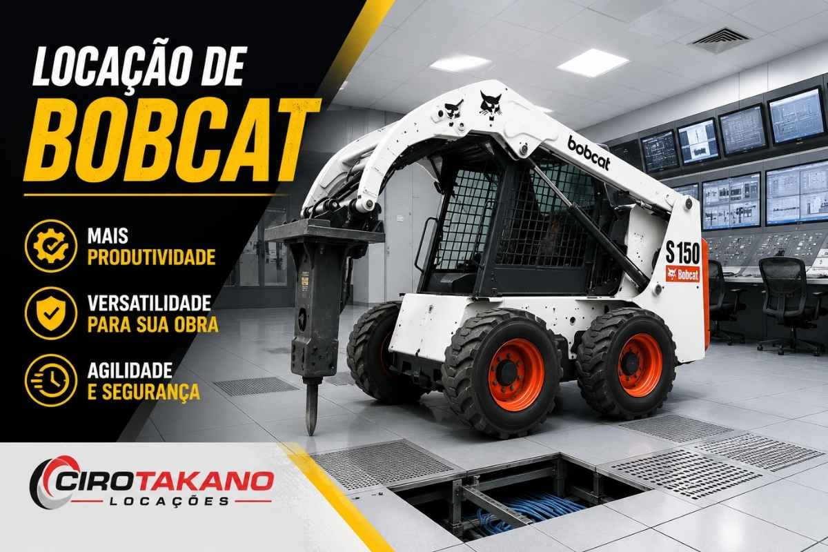 Locação de Bobcat SP | Máquinas para Obras e Terraplenagem